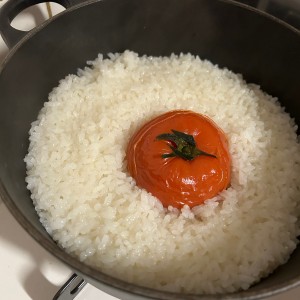 トマトの炊き込みごはん